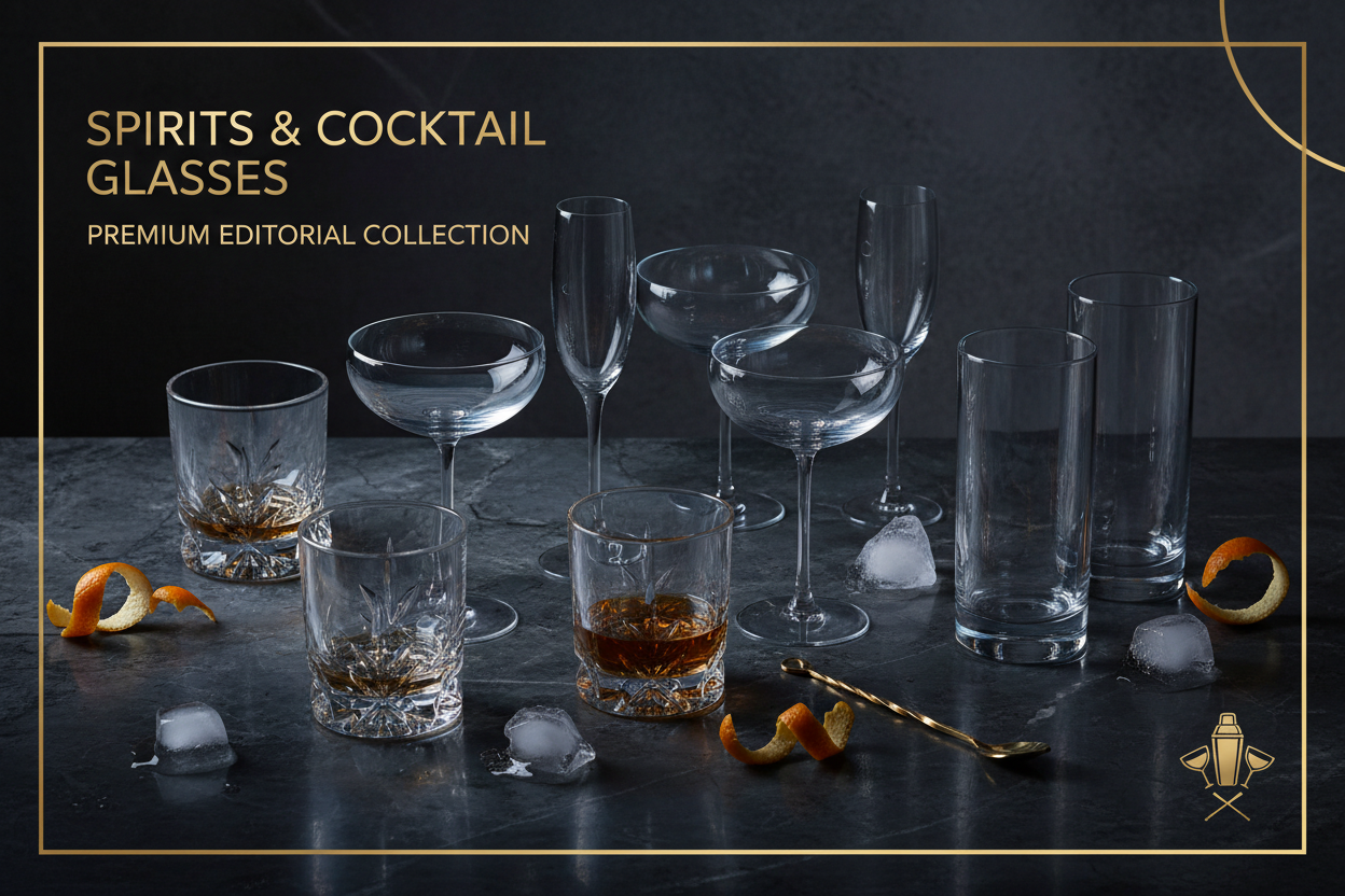 Spirits & Cocktail Glasses