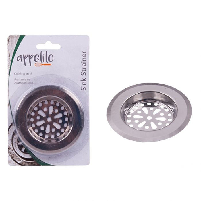 Appetito Stainless Steel Sink Strainer