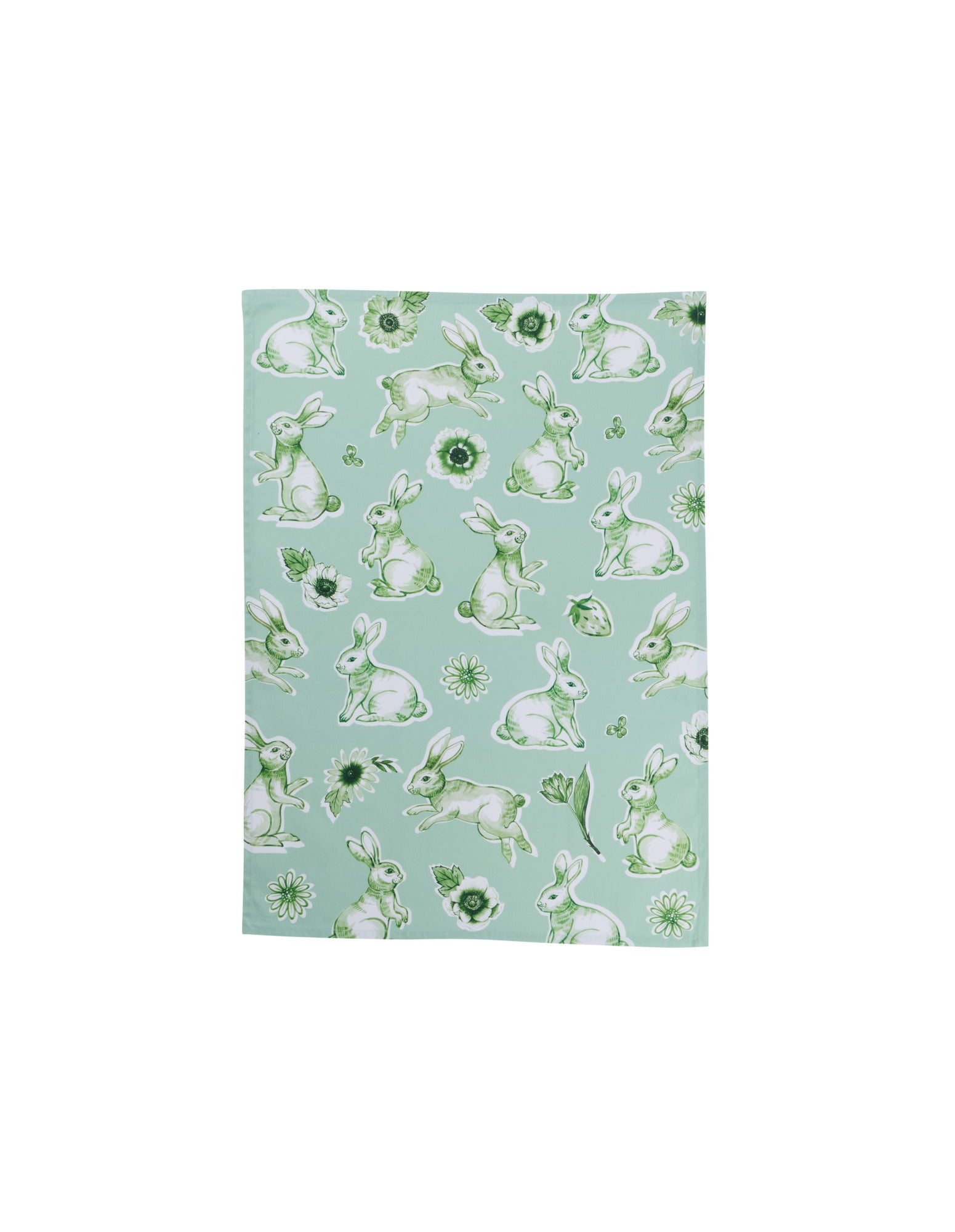 Maxwell & Williams Clover & Cottontail Tea Towel 50x70cm Set of 2 Assorted