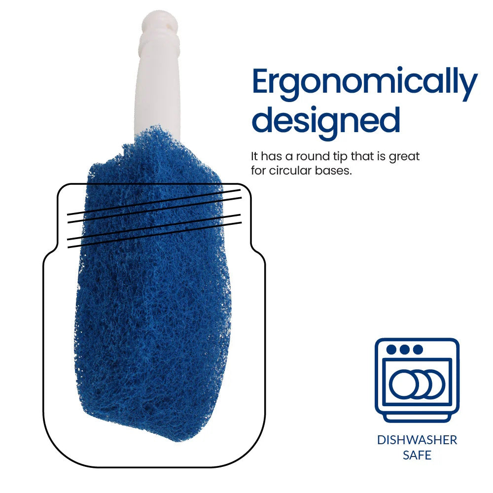 White Magic Jar Washing Brush