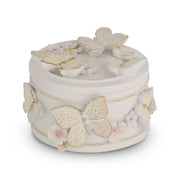 Russell Collection Giftware - Resin Round Jewellery Box Bindi 10x10x7cm
