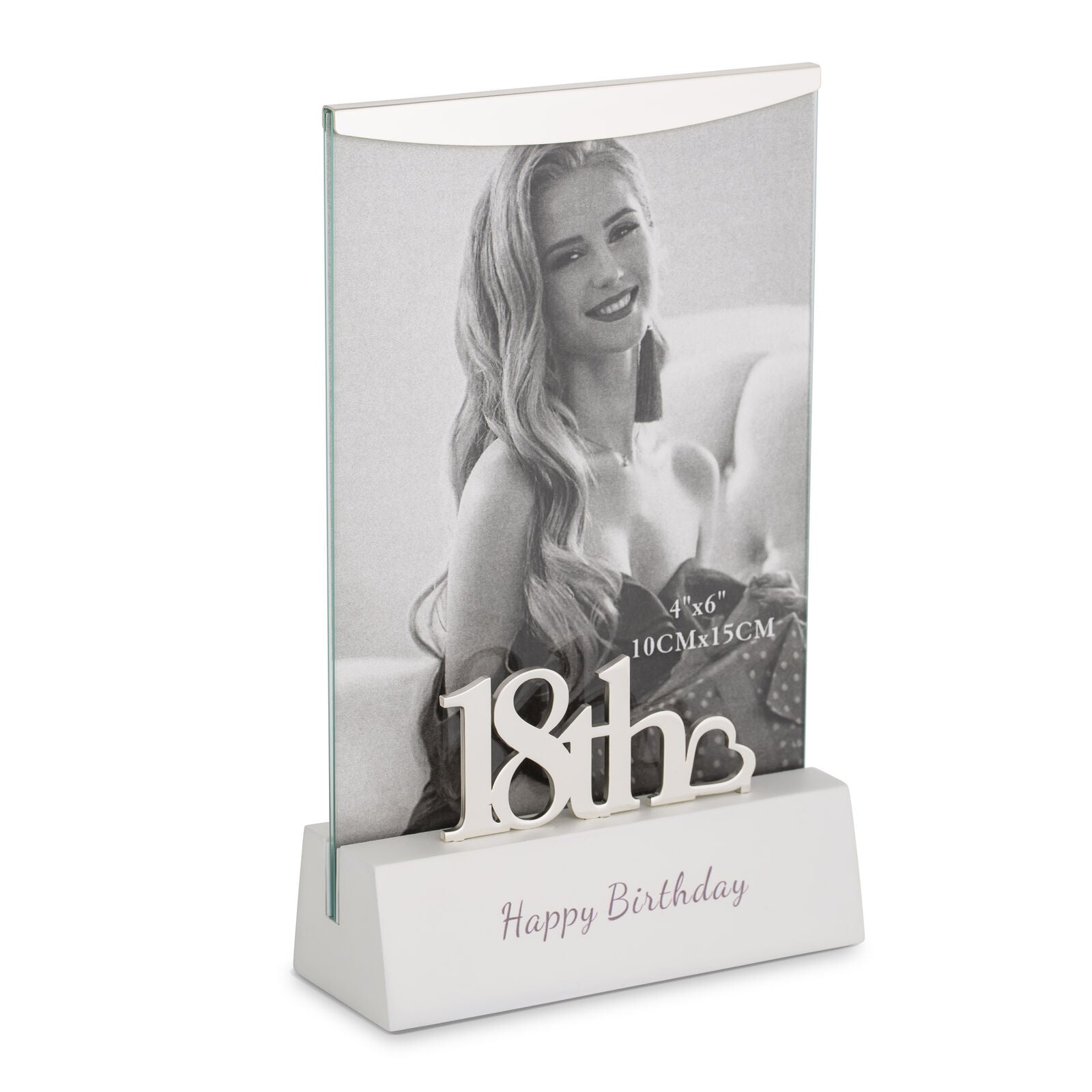 Russell Collection Occasion Specific Giftware - 18TH Birthday 4X6" Shadow Photo Frame