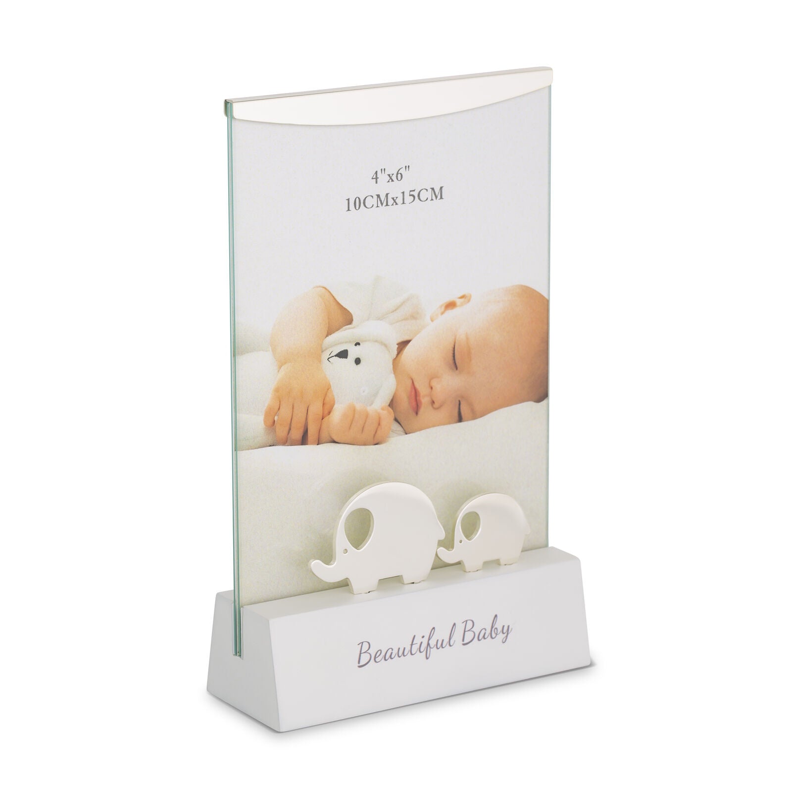 Russell Collection Occasion Specific Giftware - Beautiful Baby 4X6" Shadow Photo Frame