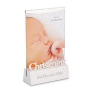 Russell Collection Occasion Specific Giftware - Christening 4X6" Shadow Photo Frame