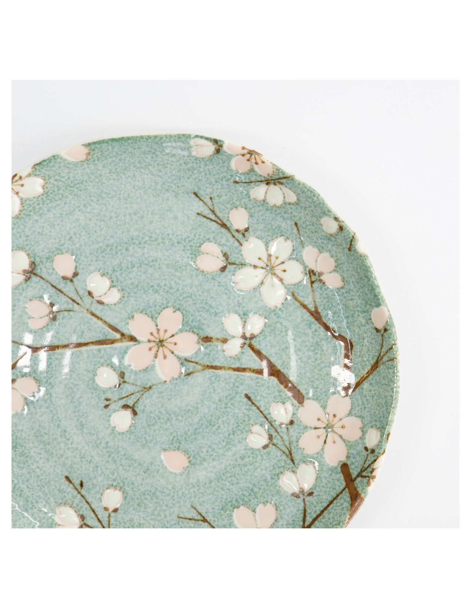 Tokyo Design Studio Fujisakura Plate 16.5x2cm Green