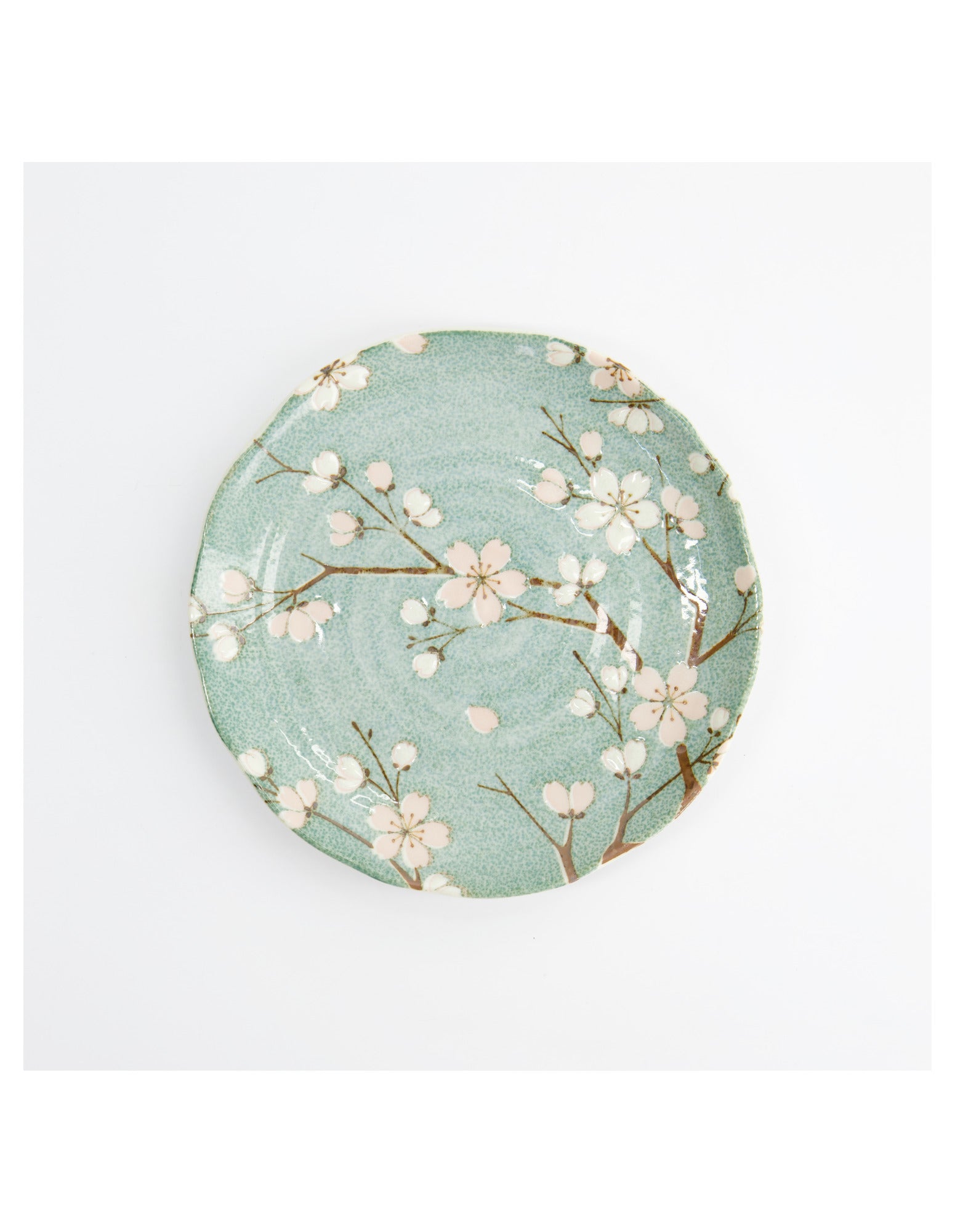 Tokyo Design Studio Fujisakura Plate 16.5x2cm Green