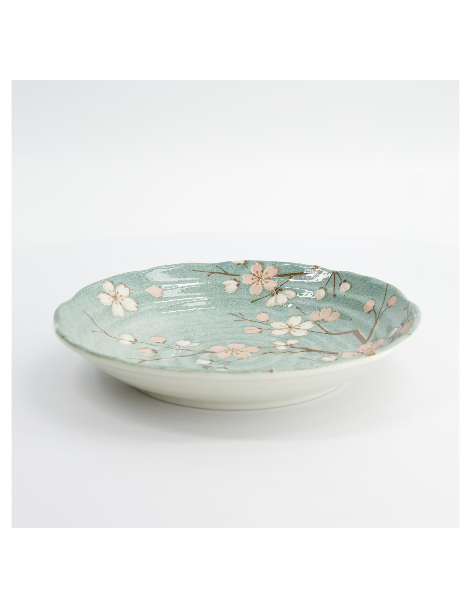 Tokyo Design Studio Fujisakura Plate 22x4cm Green