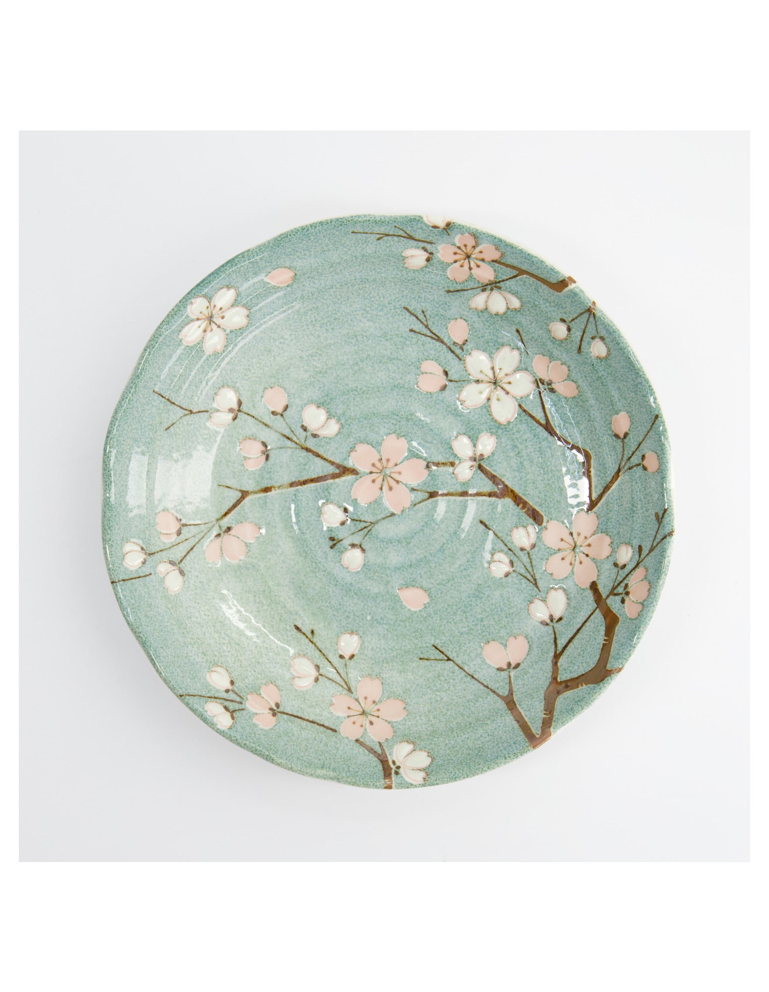 Tokyo Design Studio Fujisakura Plate 22x4cm Green