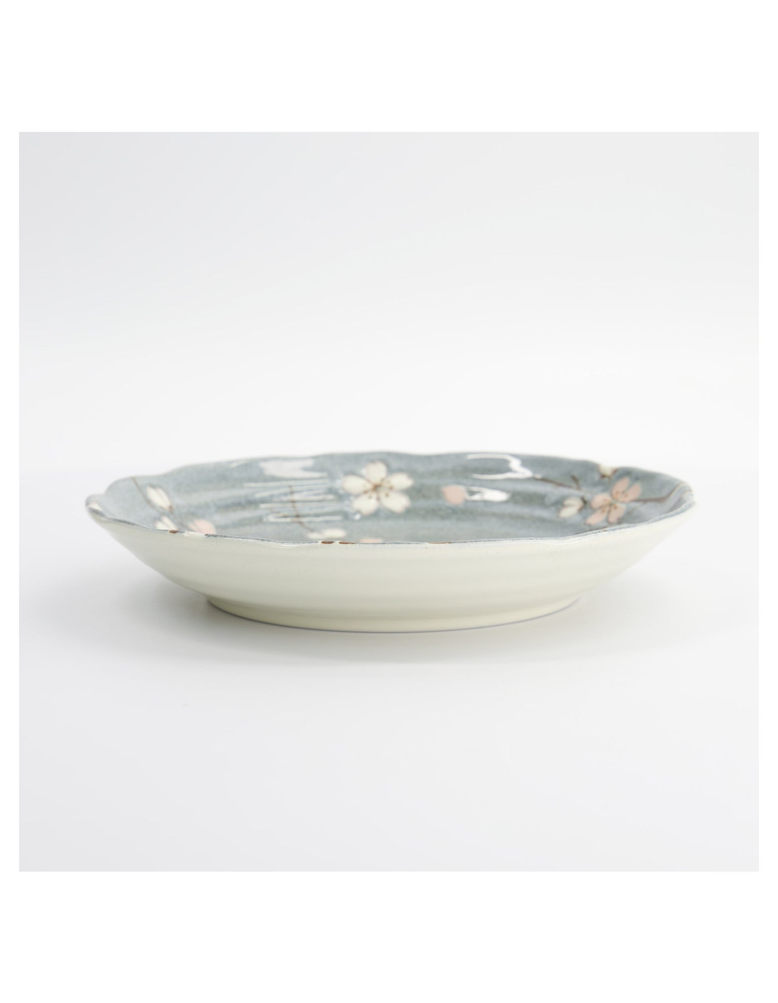 Tokyo Design Studio Fujisakura Plate 22x4cm Grey