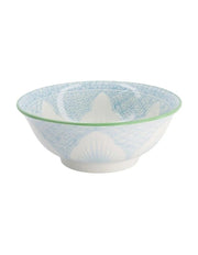 Tokyo Design Studio Lily Flower Ramen Bowl 20.5x8cm Light Blue