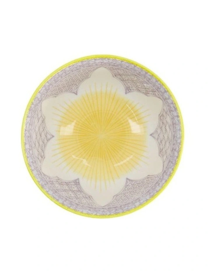 Tokyo Design Studio Lily Flower Tayo Bowl 14x6cm Purple