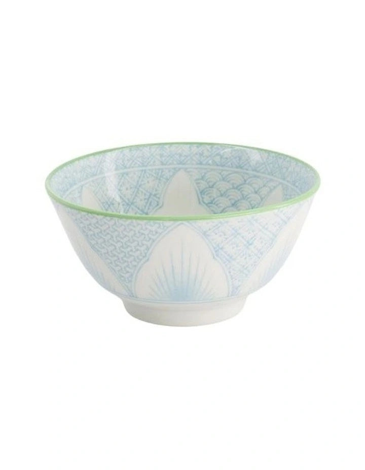 Tokyo Design Studio Lily Flower Tayo Small 13.5x8cm Light Blue