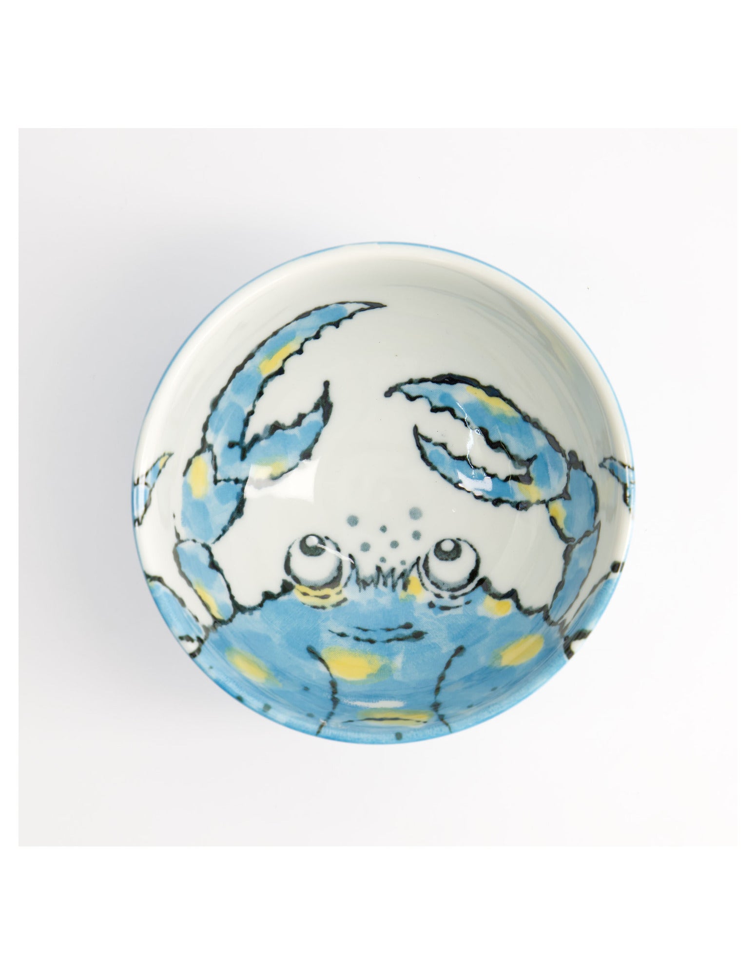 Tokyo Design Studio Seafood Rice Bowl 11x6cm Crab Light Blue