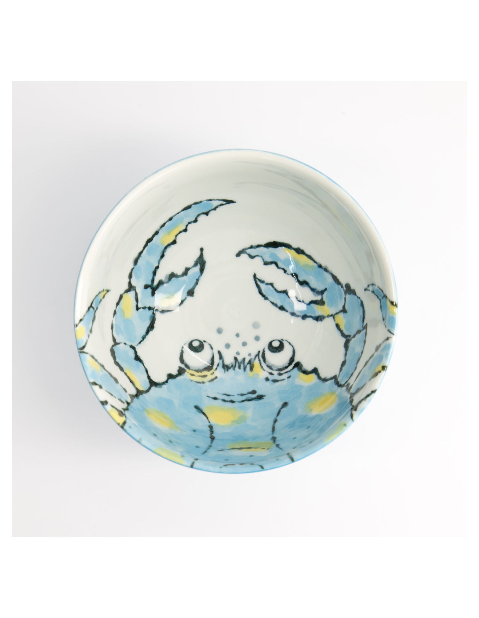Tokyo Design Studio Seafood Bowl 15.5x8cm Crab Light Blue