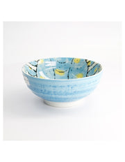 Tokyo Design Studio Seafood Ramen Bowl 18.5x8cm Crab Light Blue