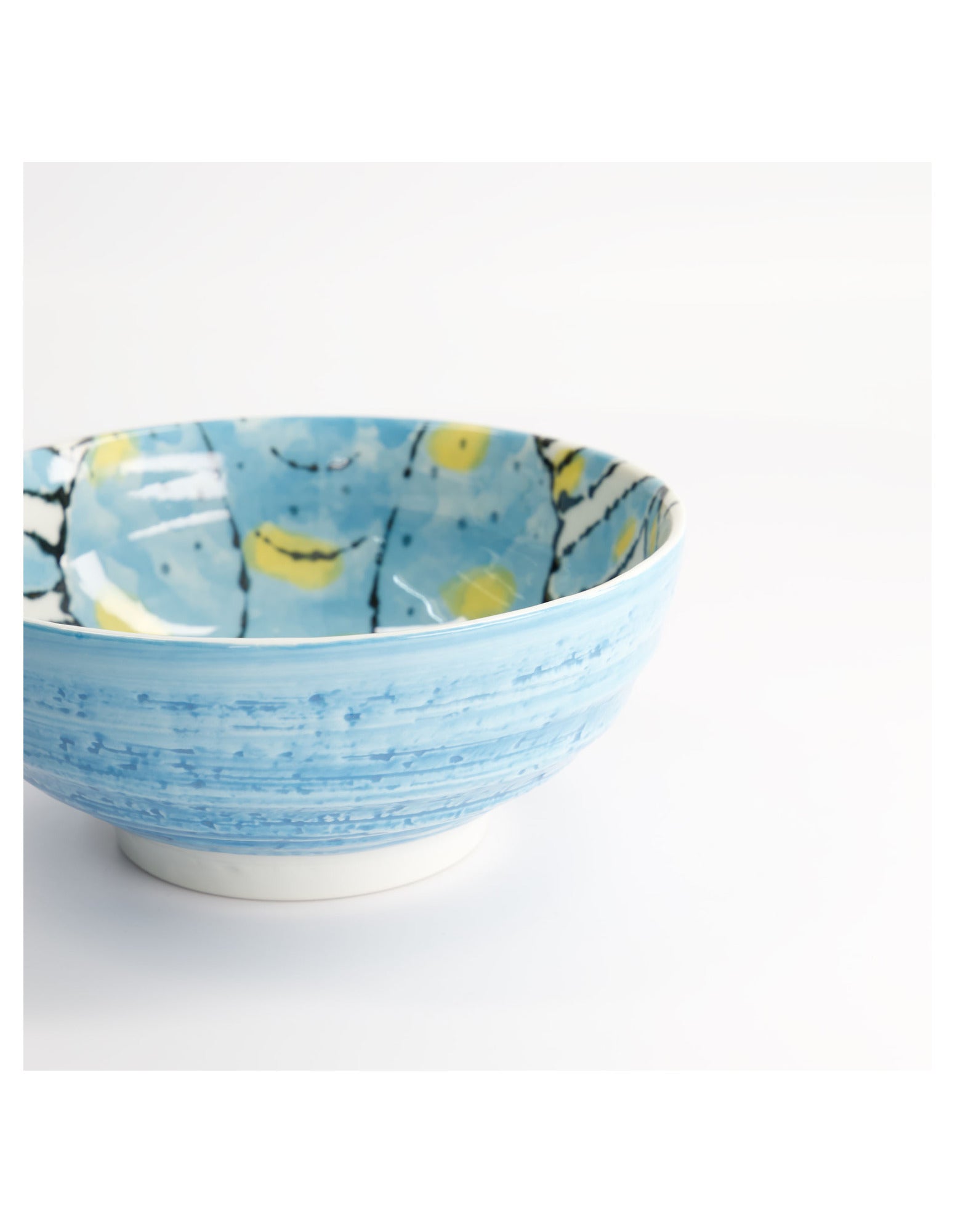 Tokyo Design Studio Seafood Ramen Bowl 18.5x8cm Crab Light Blue