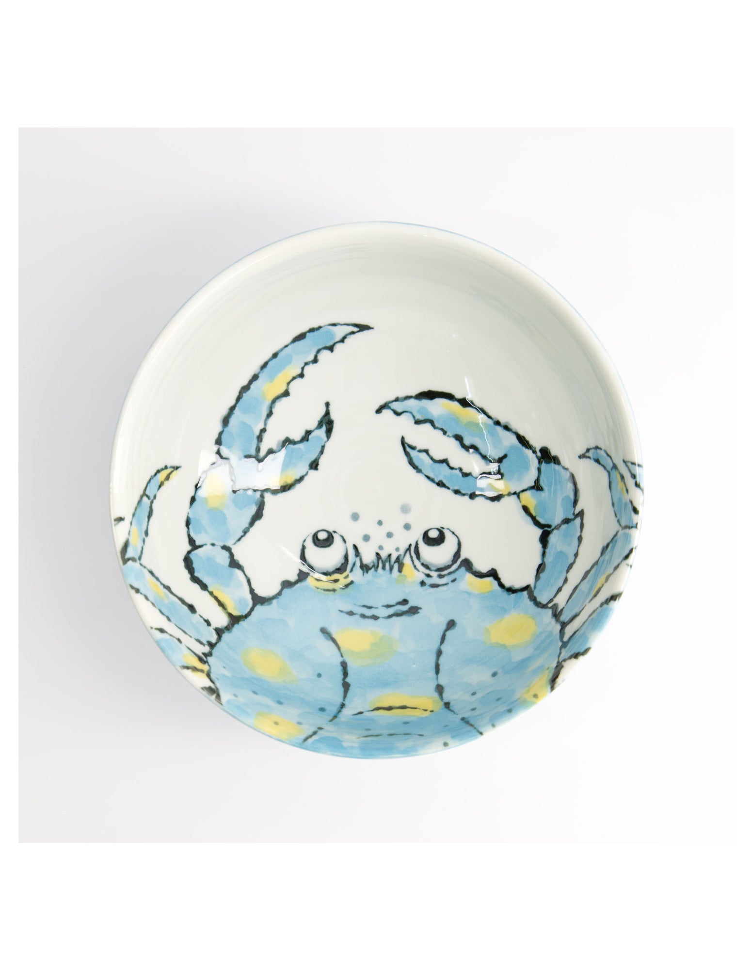 Tokyo Design Studio Seafood Ramen Bowl 18.5x8cm Crab Light Blue
