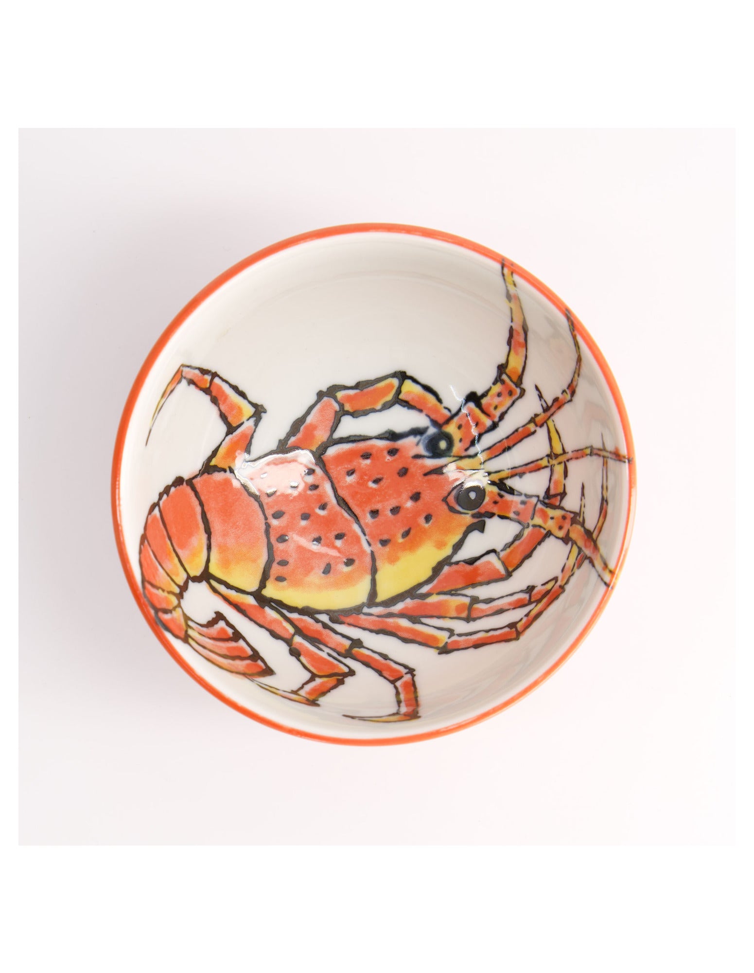 Tokyo Design Studio Seafood Rice Bowl 11x6cm Lobster Red