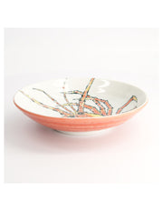 Tokyo Design Studio Seafood Deep Plate 21.5x5cm Lobster Red