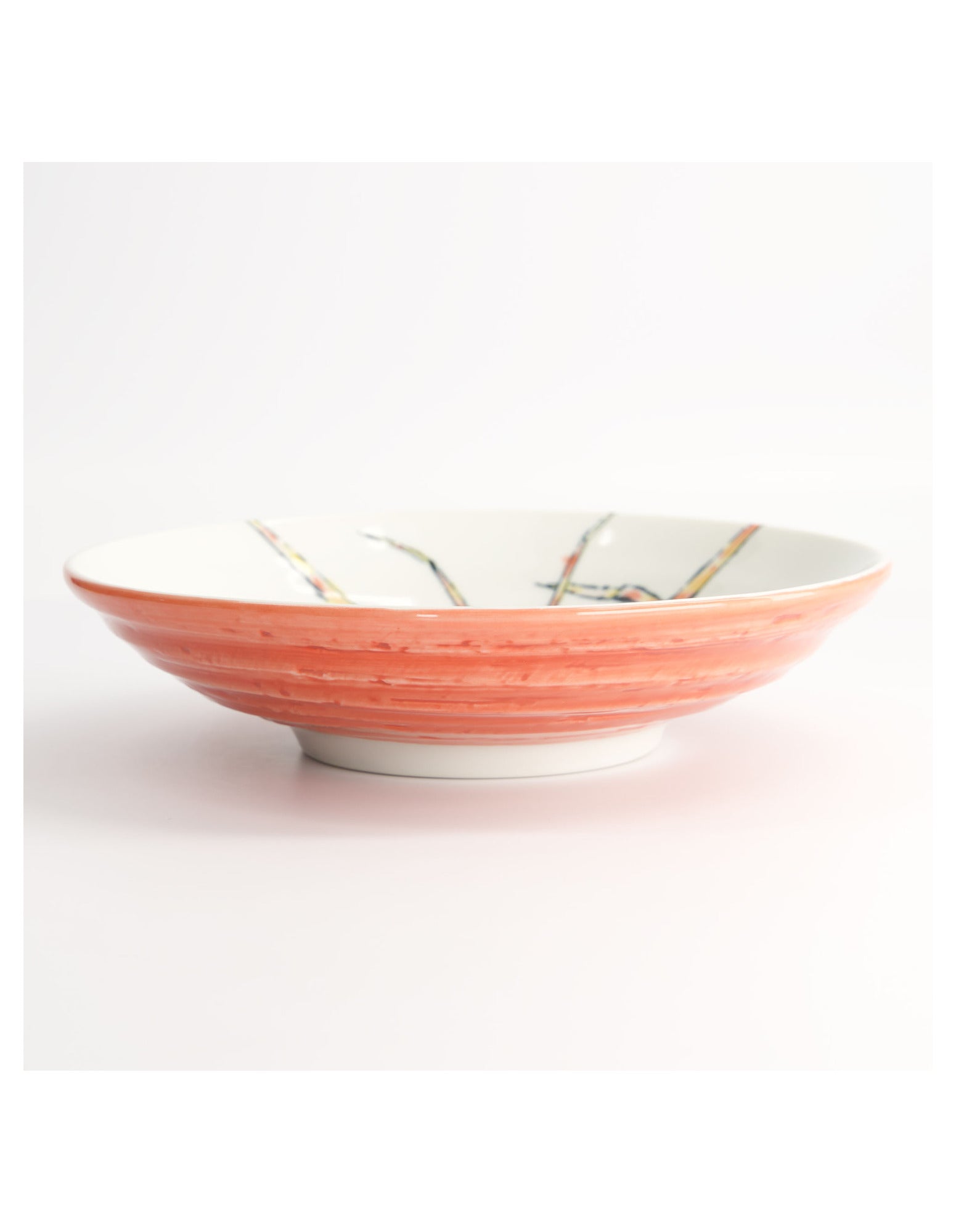 Tokyo Design Studio Seafood Deep Plate 21.5x5cm Lobster Red