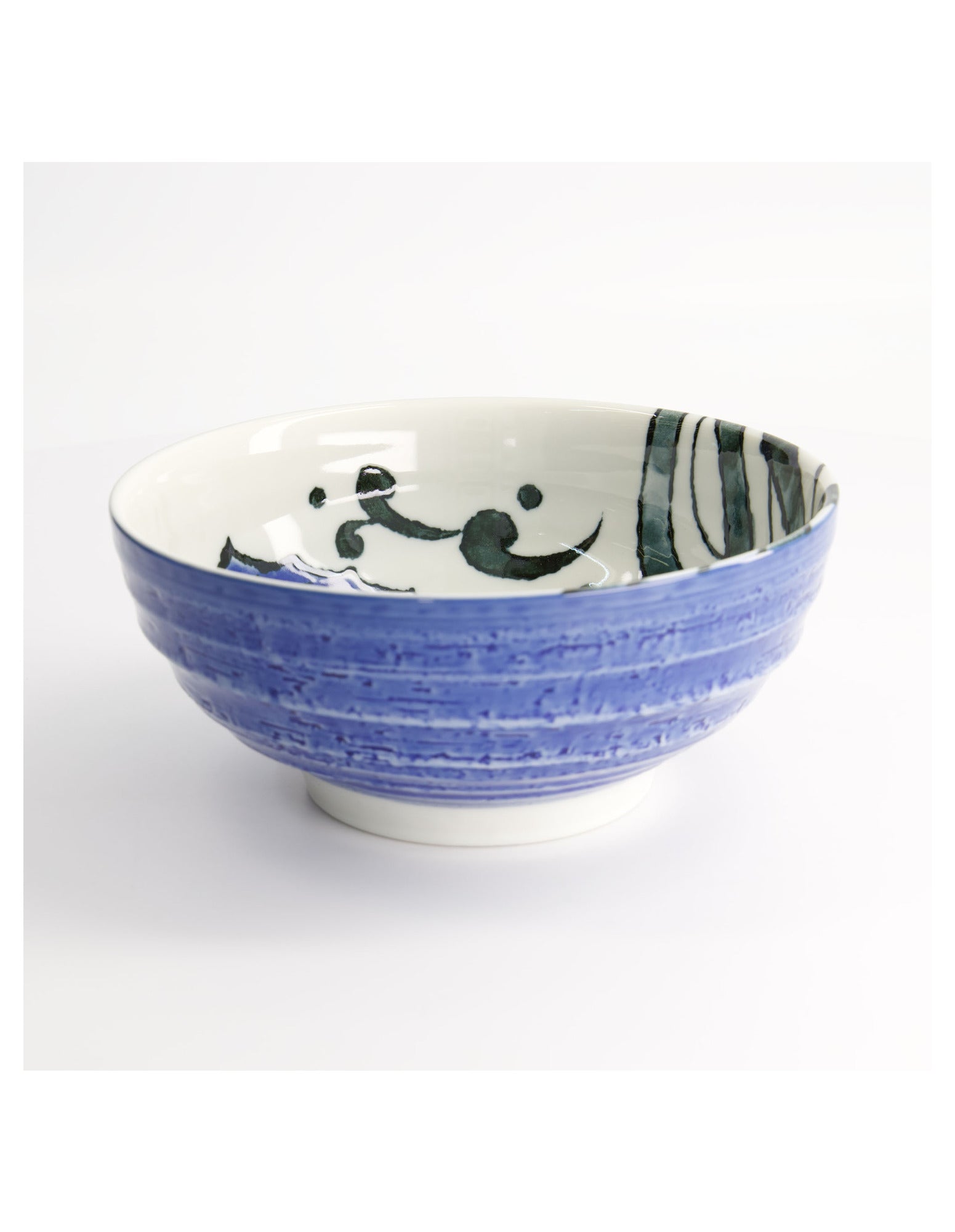 Tokyo Design Studio Seafood Ramen Bowl 18.5x8cm Snapper Blue