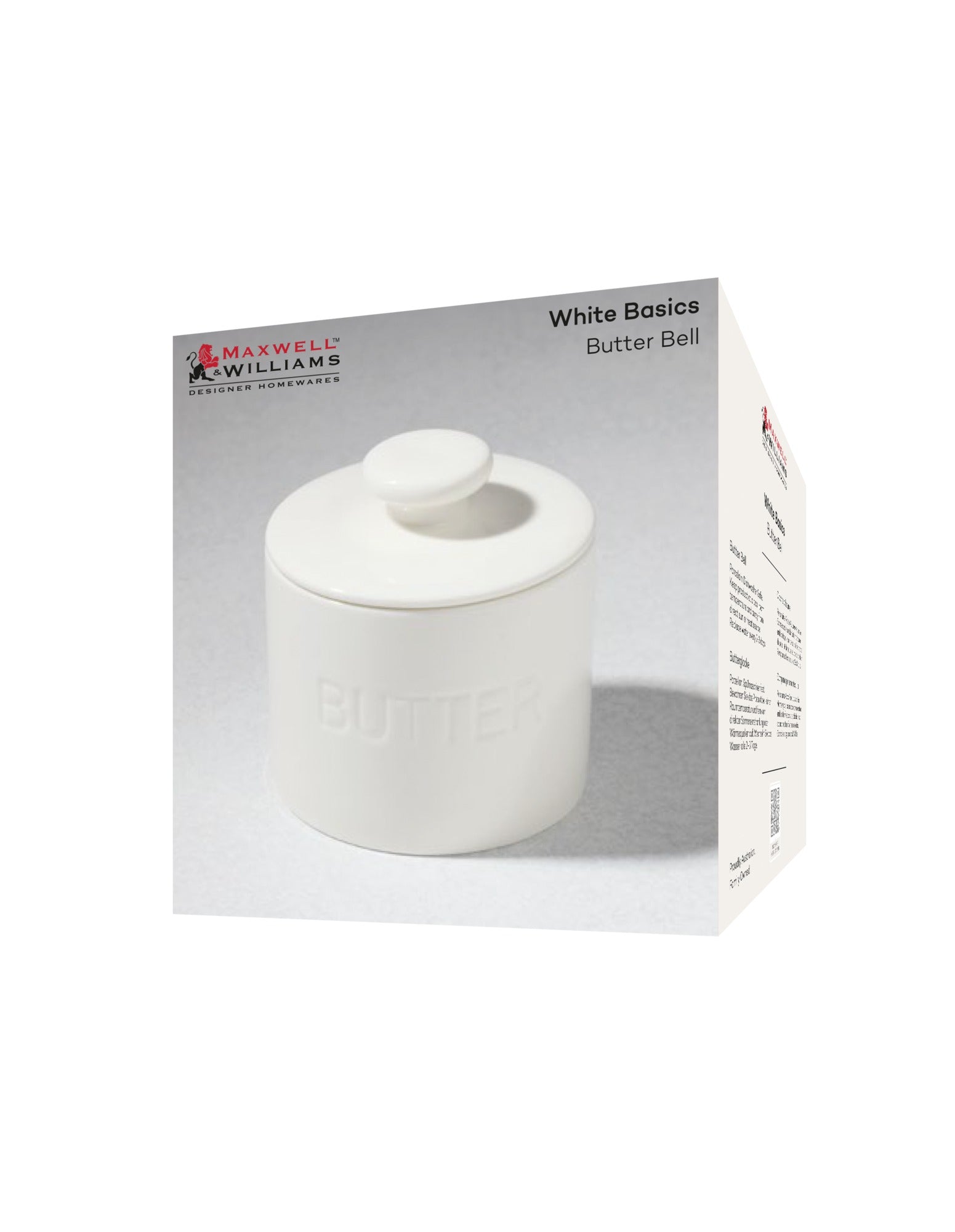 Maxwell & Williams White Basics Butter Bell Gift Boxed