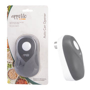 Appetito Auto Safety Can Opener - Charcoal/white