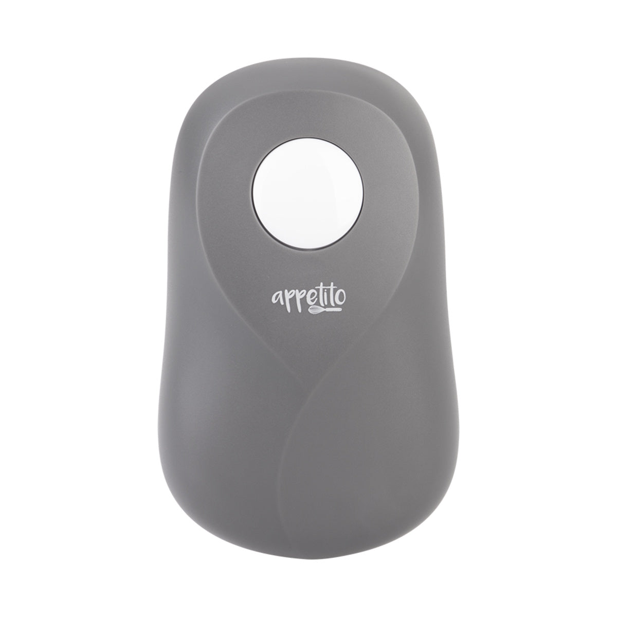 Appetito Auto Safety Can Opener - Charcoal/white
