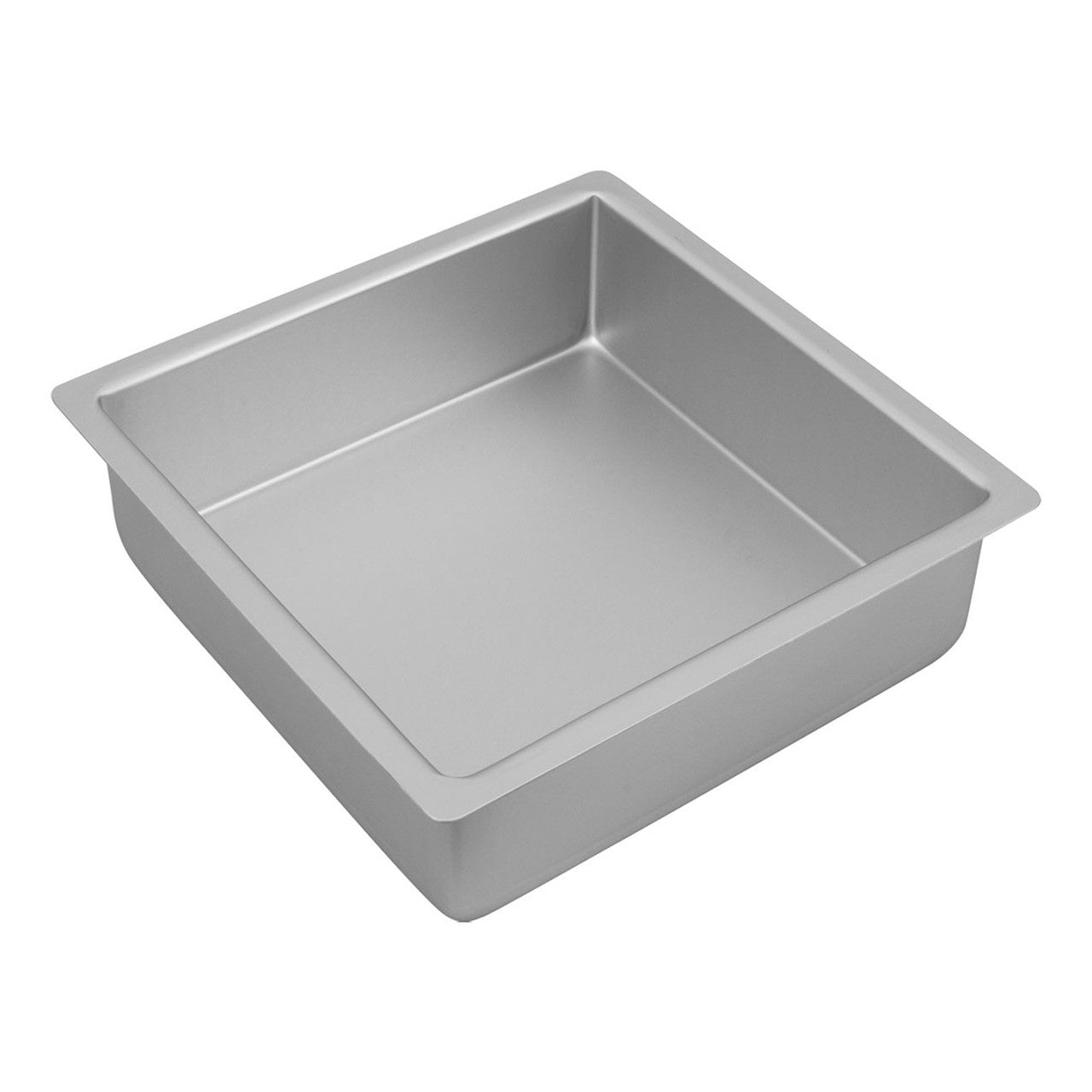 Bakemaster Silver Anodised Square Cake Pan 22.5 x 7.5cm