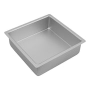 Bakemaster Silver Anodised Square Cake Pan 22.5 x 7.5cm