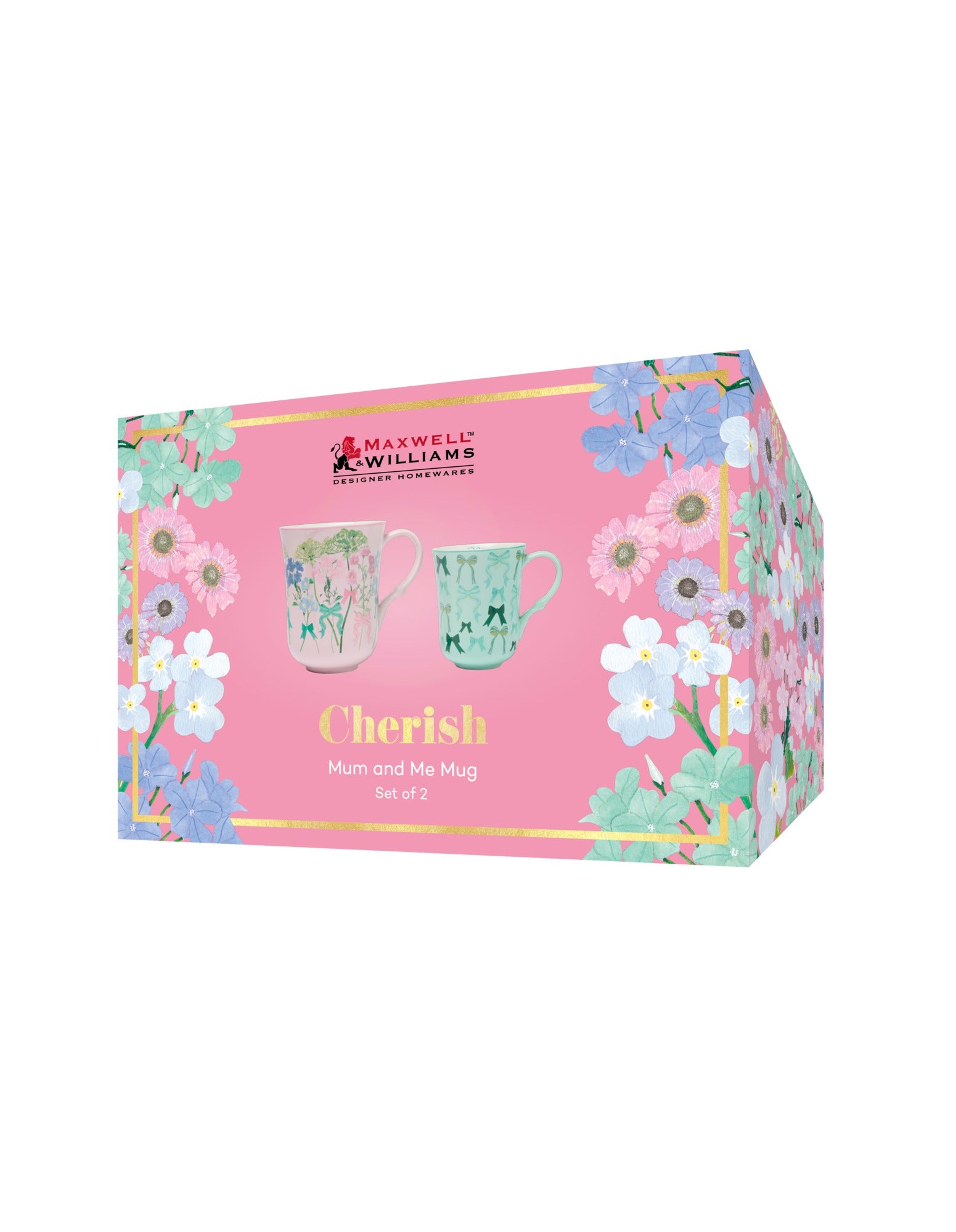 Maxwell & Williams Cherish Mum & Me Mug Set of 2 Gift Boxed
