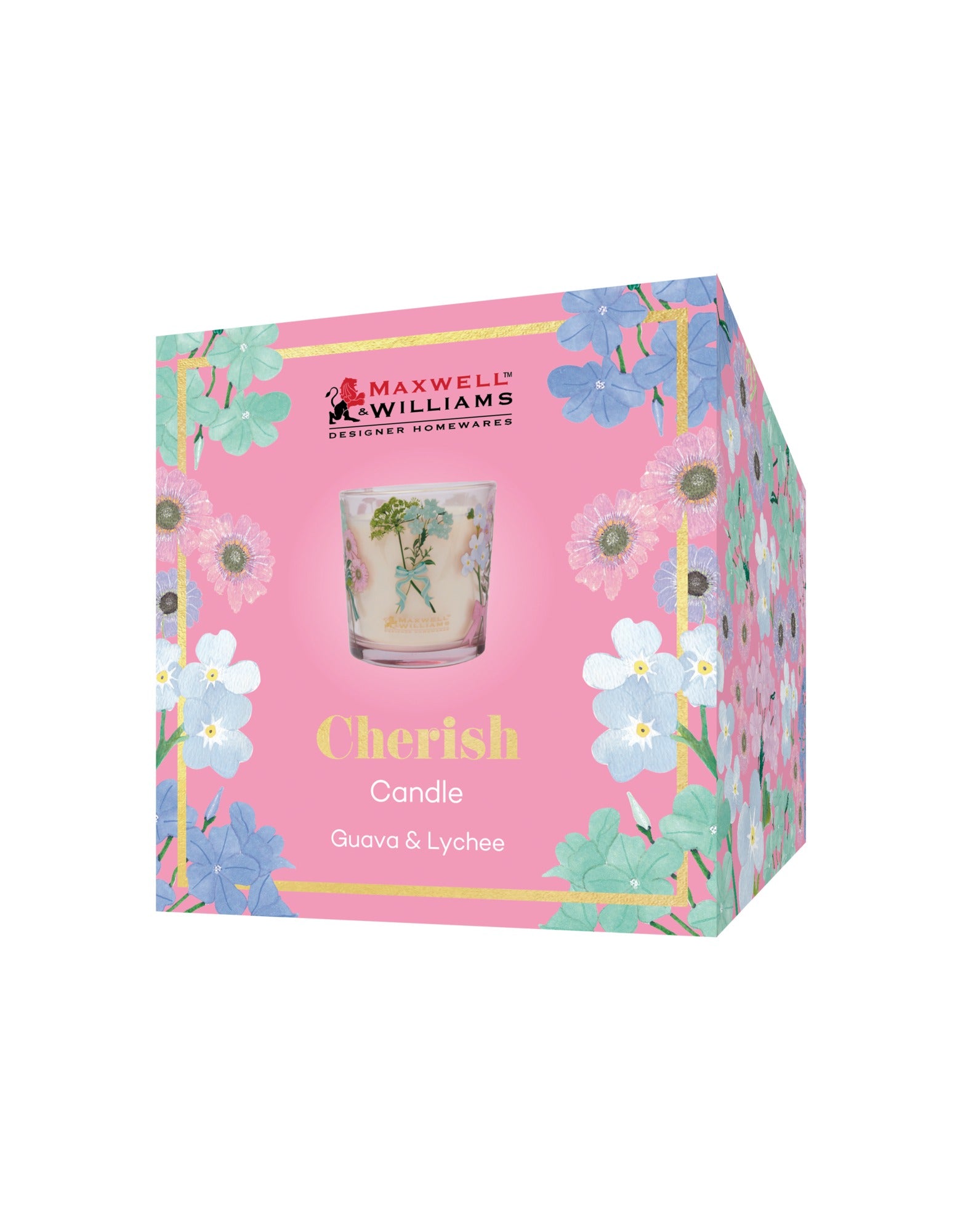 Maxwell & Williams Cherish Scented Candle Guava & Lychee 300g Gift Boxed