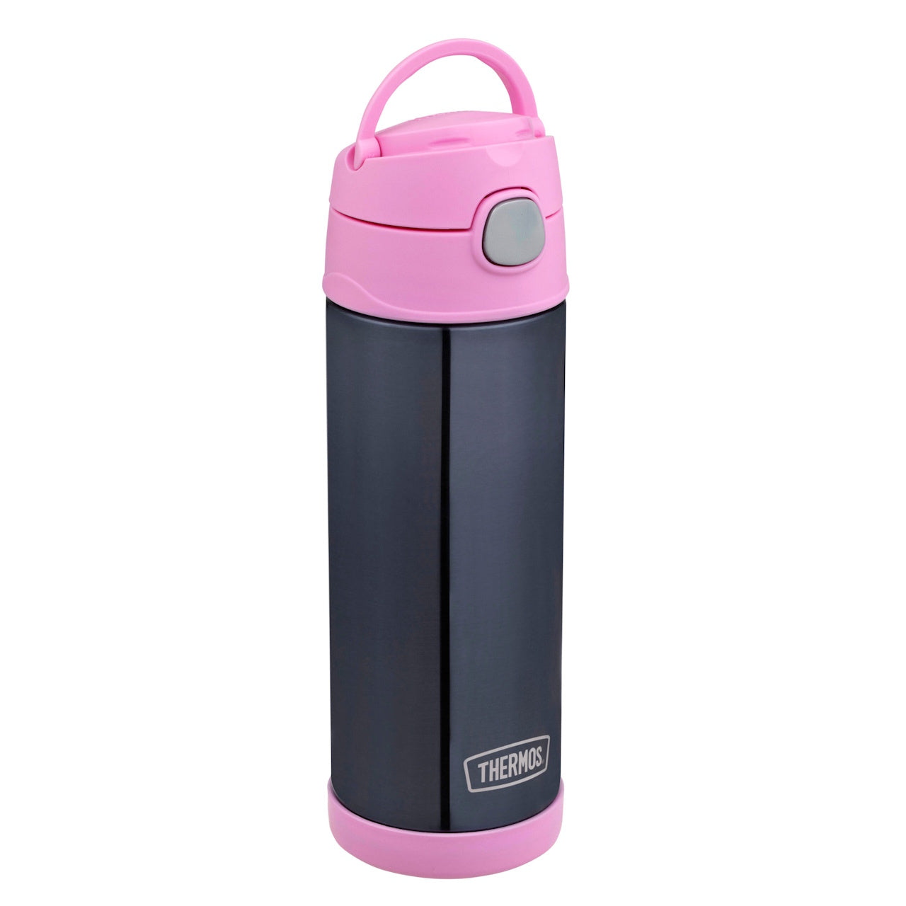 Thermos 470ml FUNtainer® Drink Bottle Denim Blue/Pink