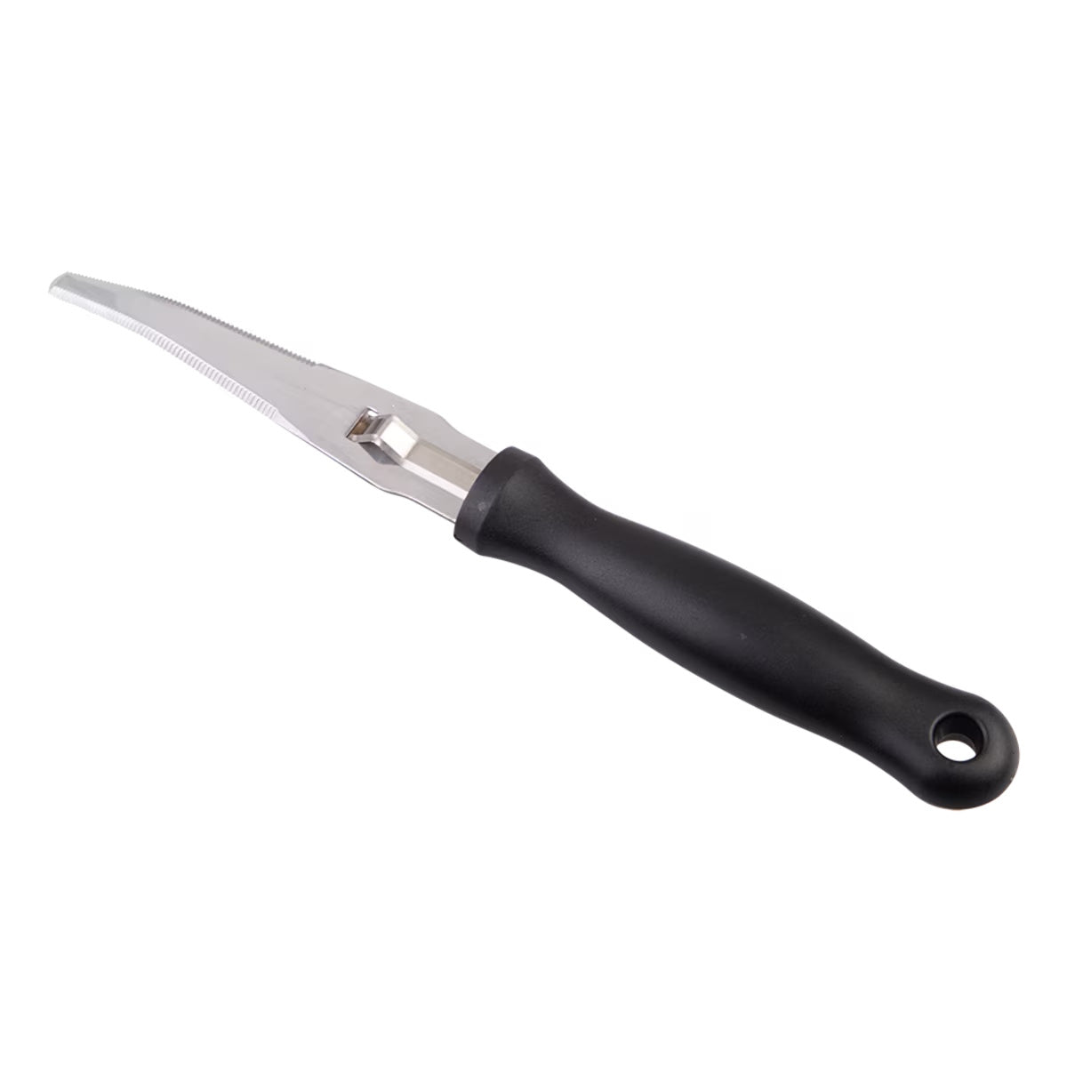 Appetito Stainless Steel Grapefruit Knife W/ Black Handle