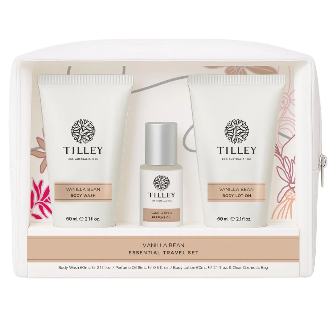 Tilley Vanilla Bean Essential Travel Set