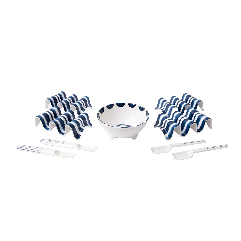 Prepara Taco Gift Set - Coastal Stripe