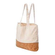 Karlstert Canvas and Cork Pocket Grocery Bag - Natural
