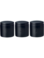 Maxwell & Williams Epicurious Canister 500ML Set of 3 Black Gift Boxed
