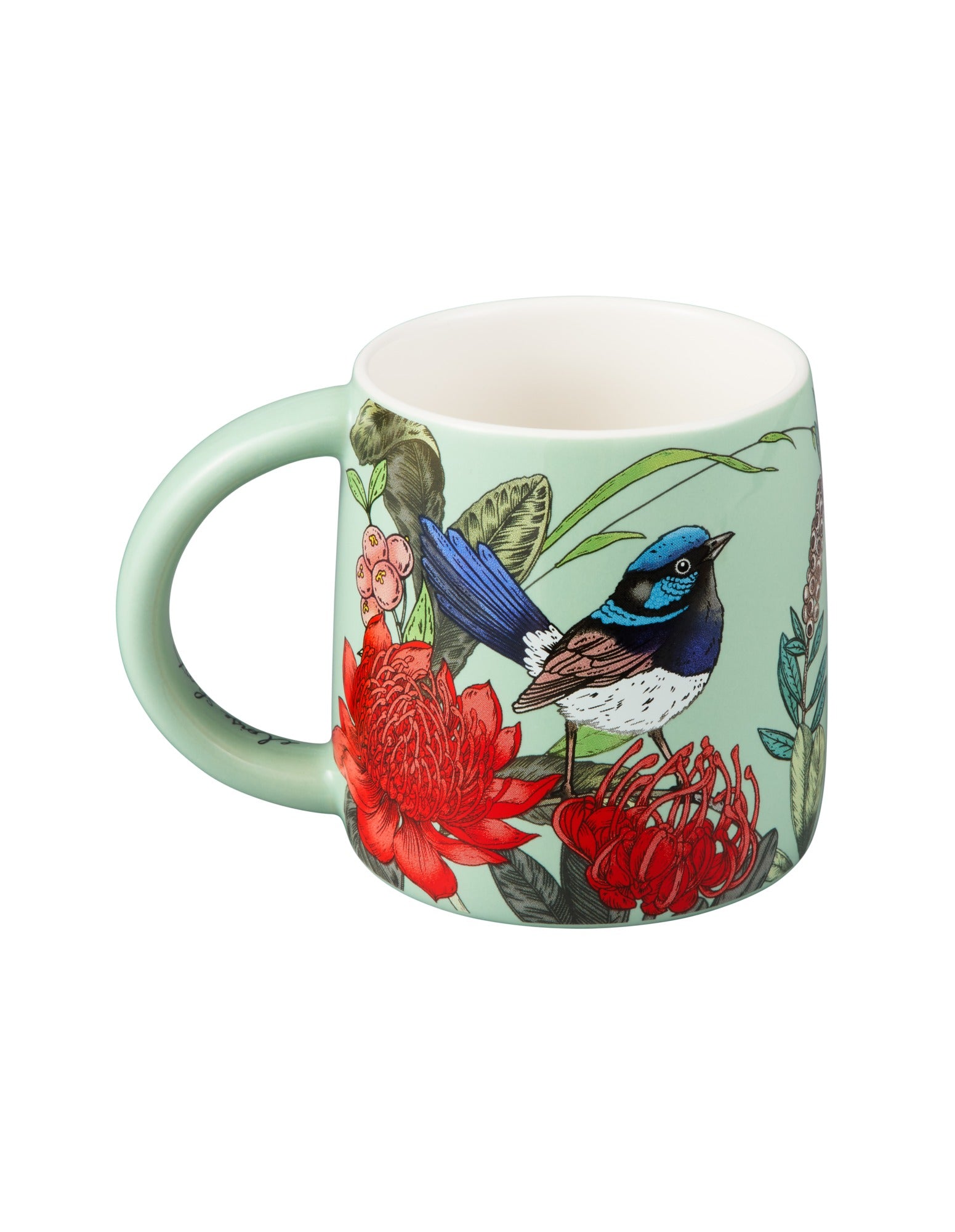 Maxwell & Williams Eloise Short Native Grace Superb Fairy Wren Mug 350ML