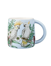 Maxwell & Williams Eloise Short Native Grace Yellow Crested Cockatoo Mug 350ML