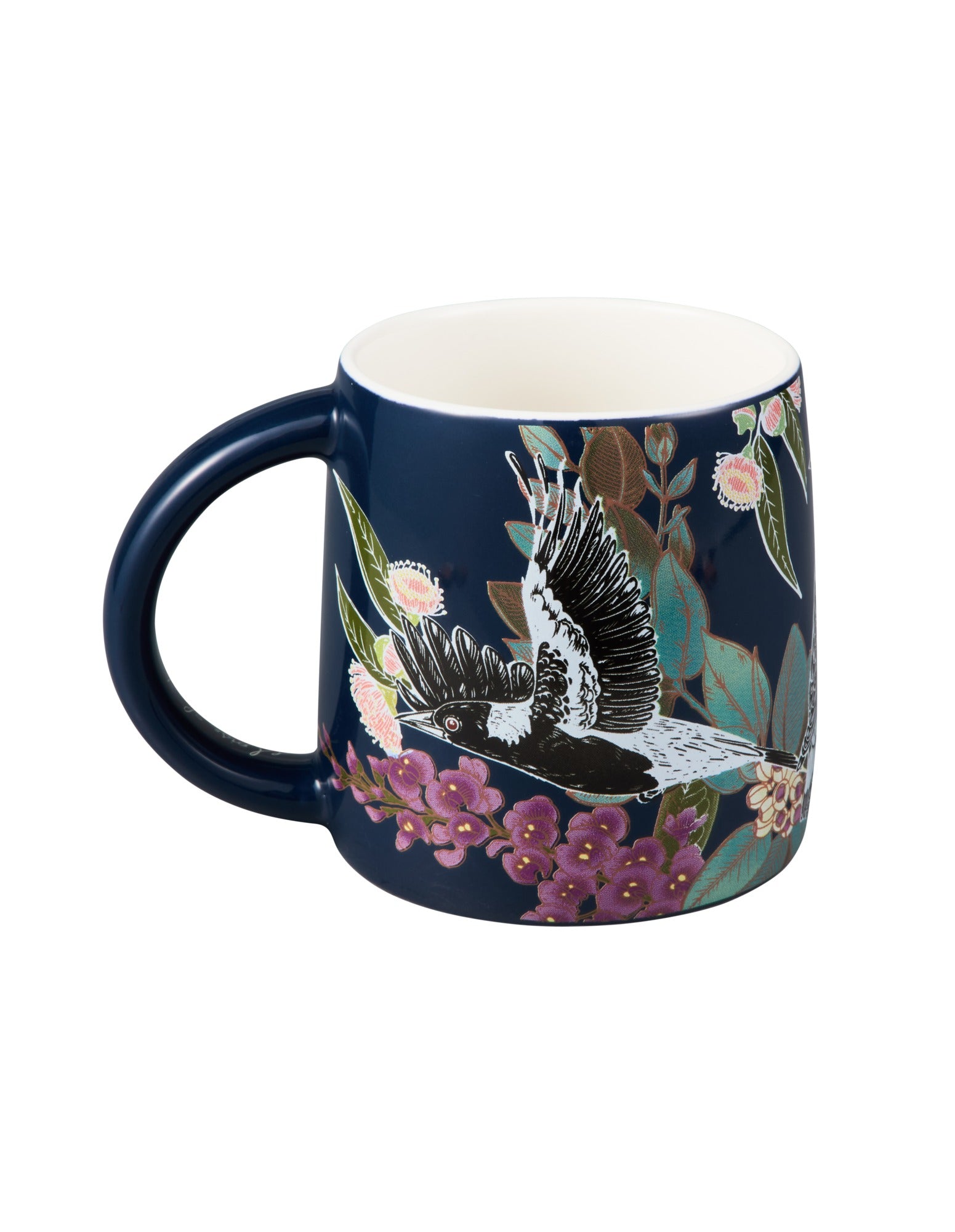 Maxwell & Williams Eloise Short Native Grace Magpie Mug 350ML