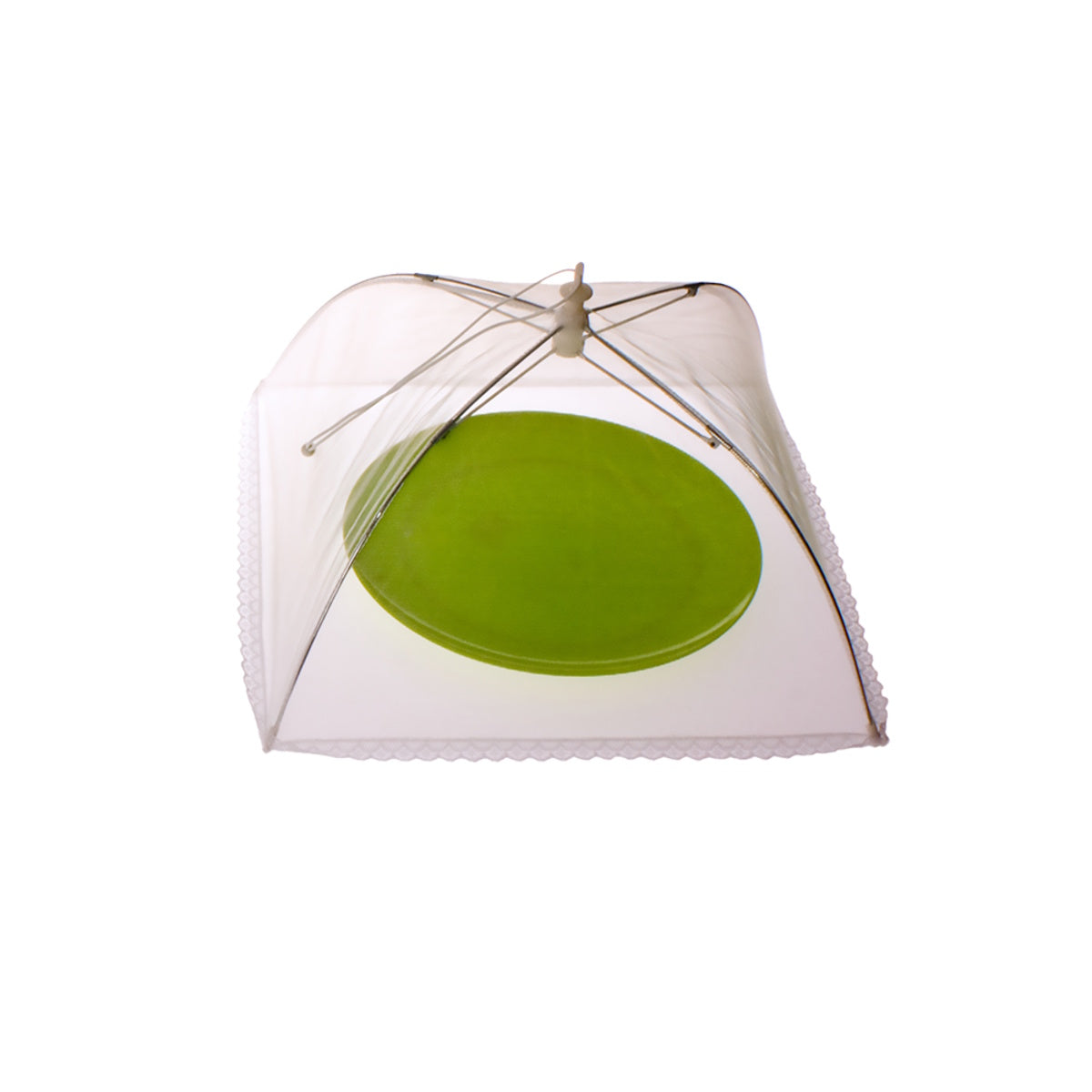 Appetito Square Nylon Net Food Cover 30cm - White