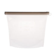 Appetito Silicone Reusable Food Storage Bag 1l 23 X 17cm - White