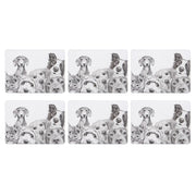 Ashdene Peeking Pups 6pk Placemat
