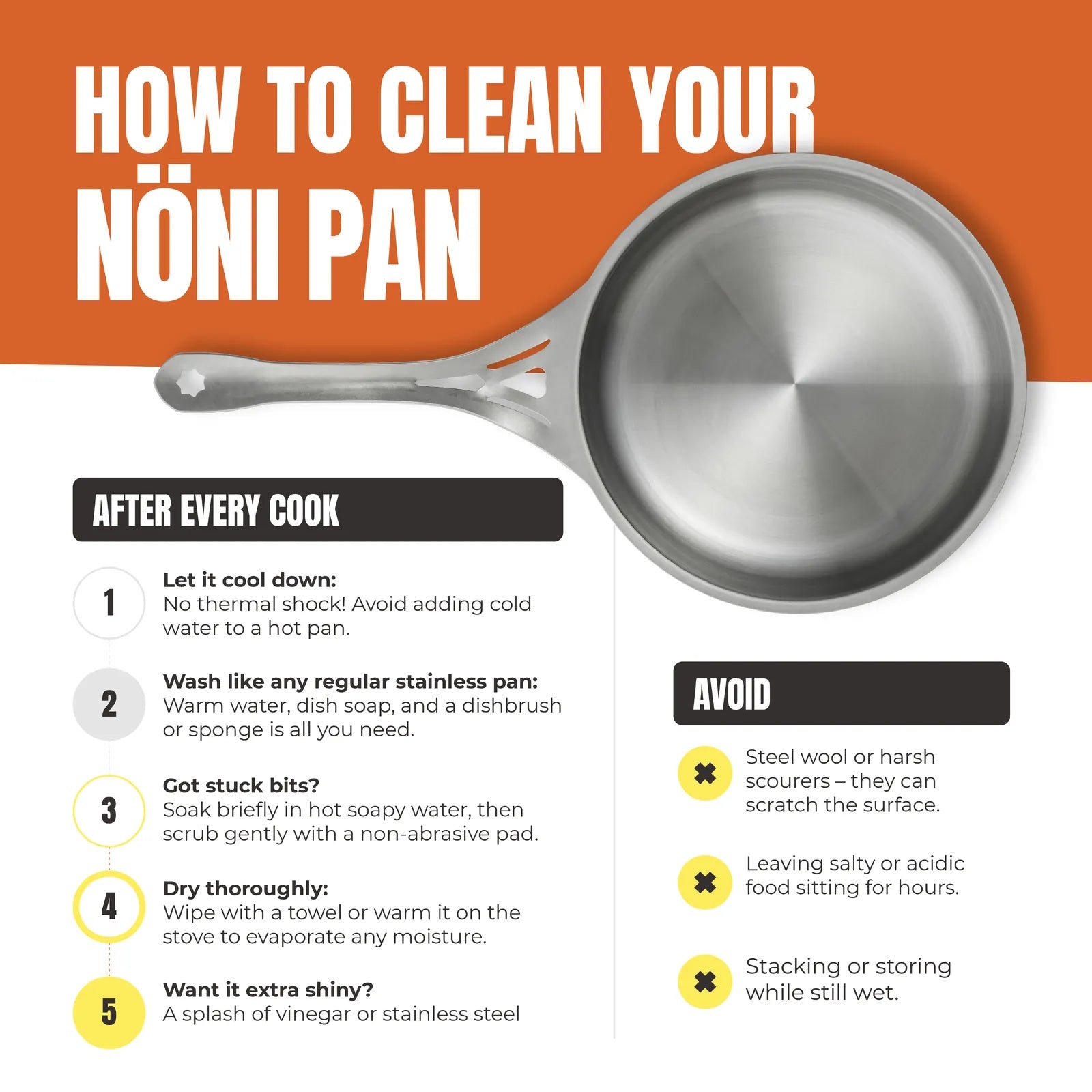 SolidTeknics nöni™ 26cm Frypan