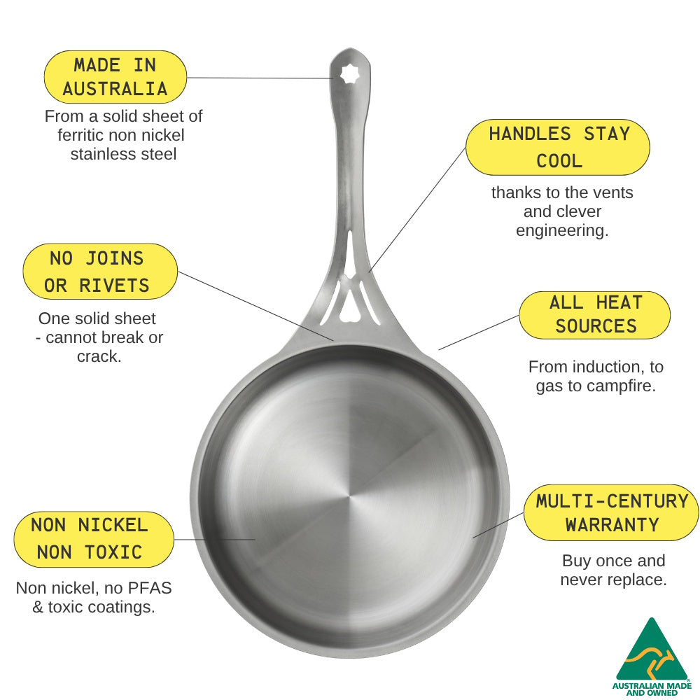 SolidTeknics nöni™ 26cm Frypan