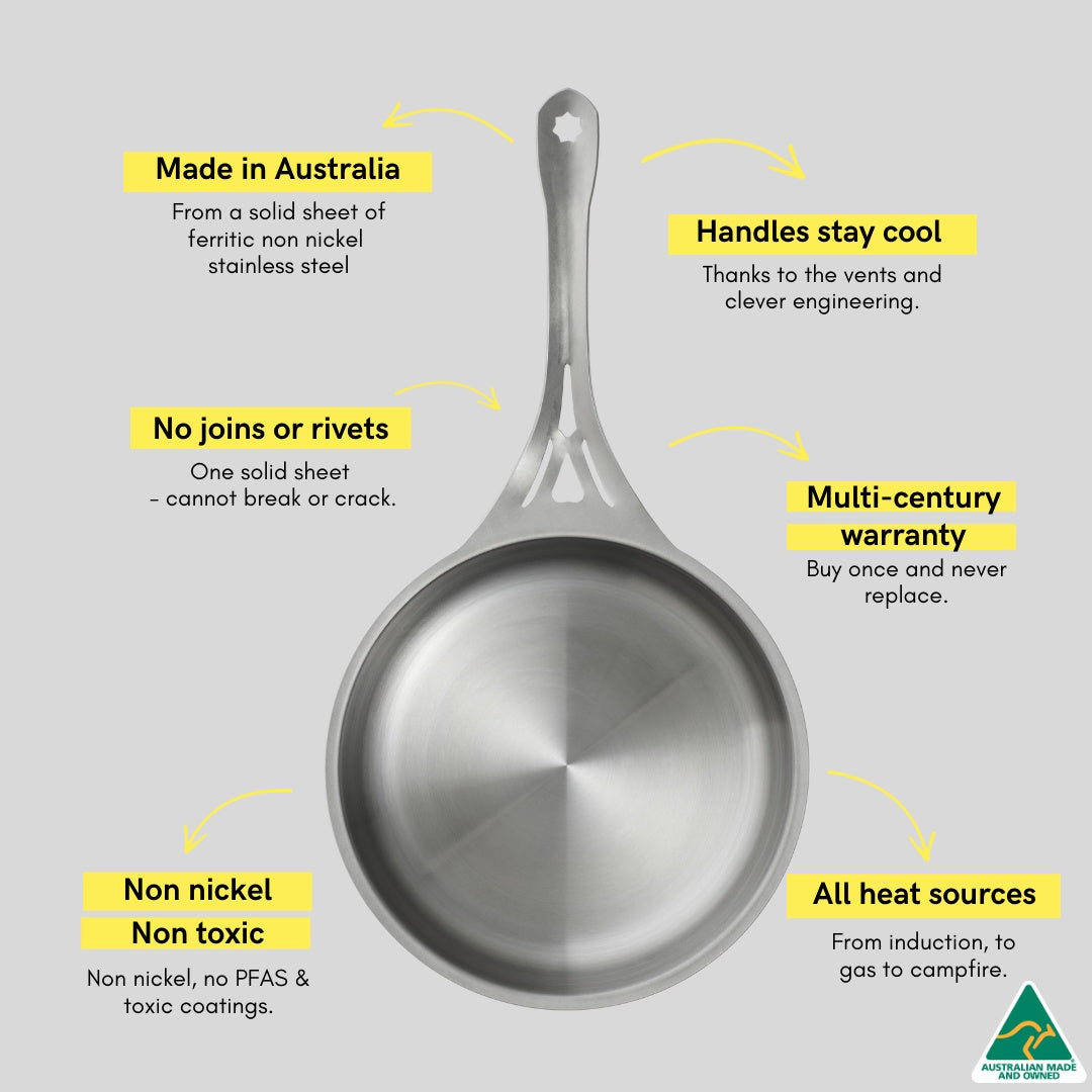 SolidTeknics nöni™ 31cm Sauteuse