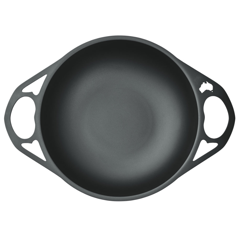SolidTeknics AUS-ION™ 30cm/4L Dual-Handle Wok