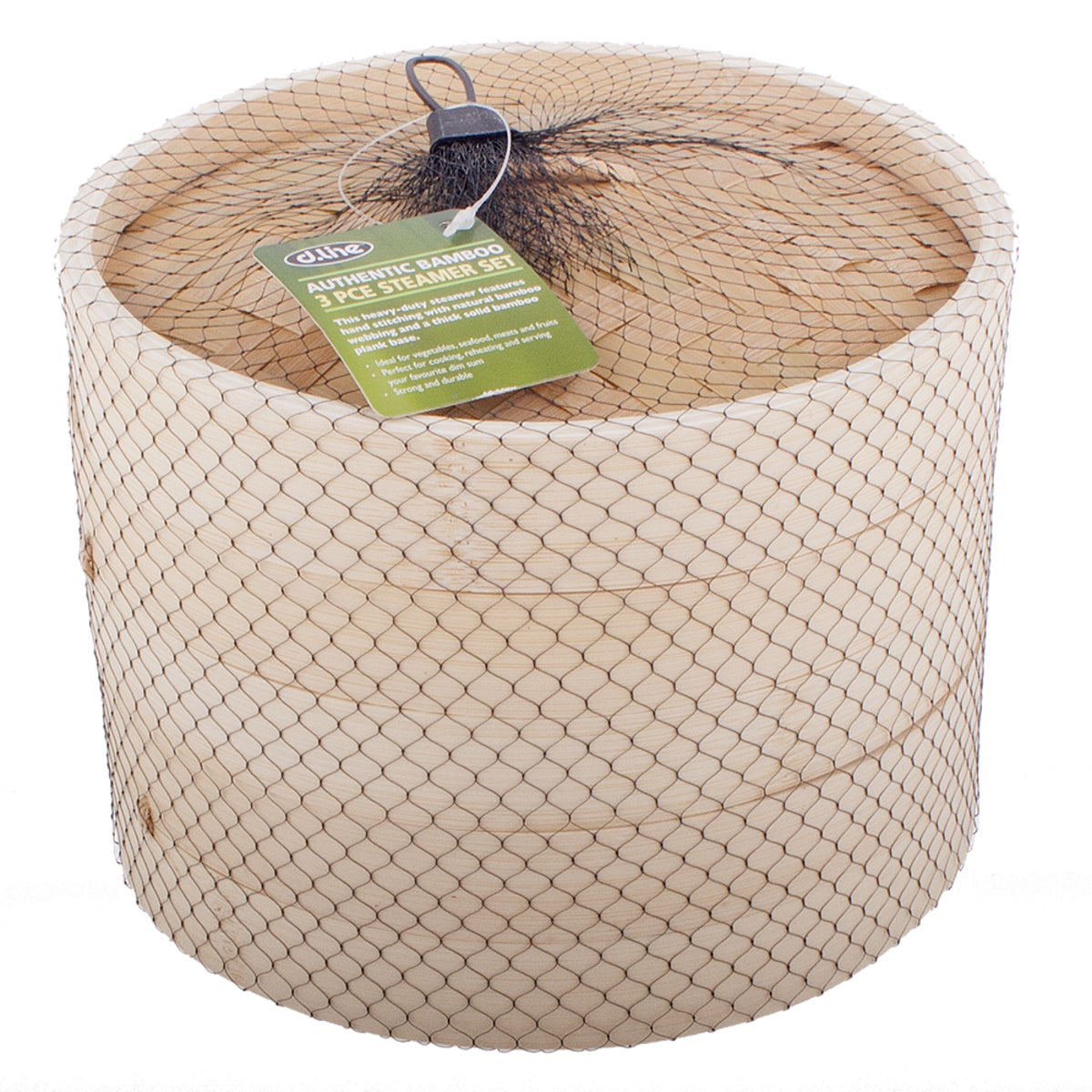 D.line Bamboo 3 Piece Steamer 20cm Dia