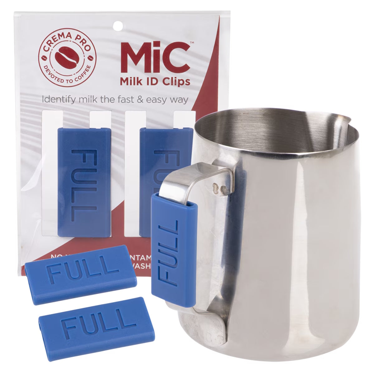 Crema Pro Milk ID Clips - Full - Dark Blue